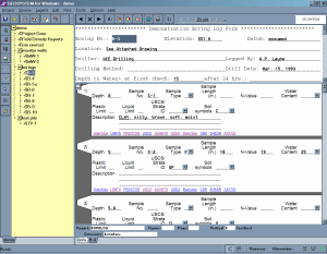 LD4 Data Entry Screen